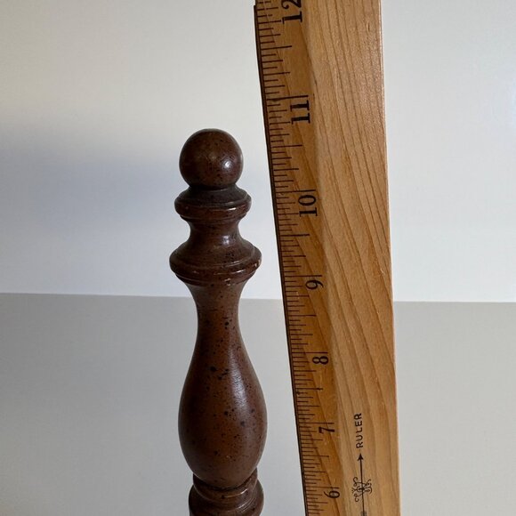 Freedom Eagle Hand Bell Patriotic Metal and Wooden Handle 1970s Vintage 10.5" - Picture 8 of 8